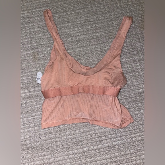Aerie Long Line Bralette Crop Top - Picture 3 of 4